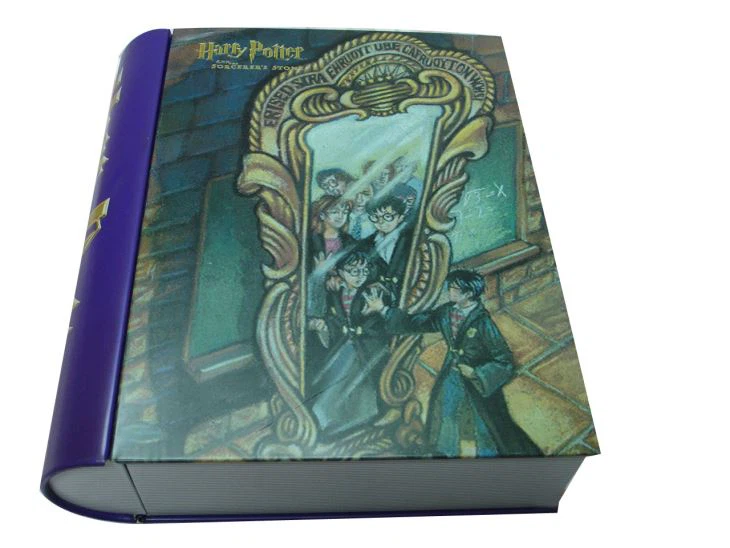 Bosca Stáin Popcorn Cruth Leabhar