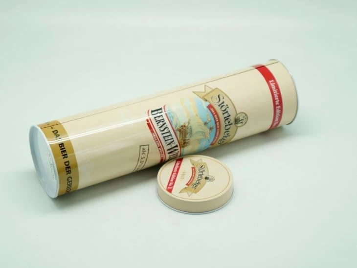 Round Beer Tin Cylinder With Printing